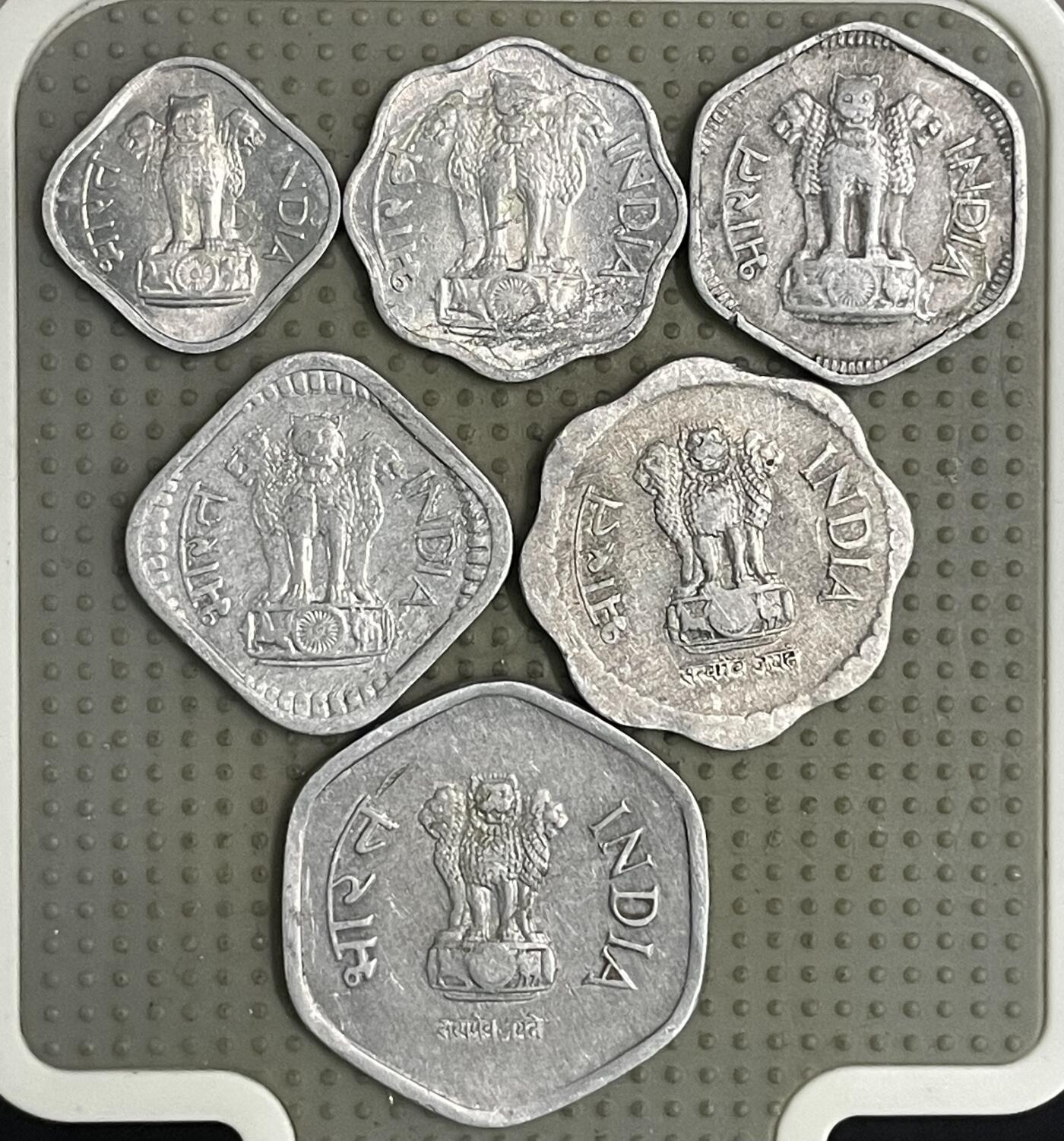 2026年第31场各国散币拍卖（总第181场） 印度铝币6枚