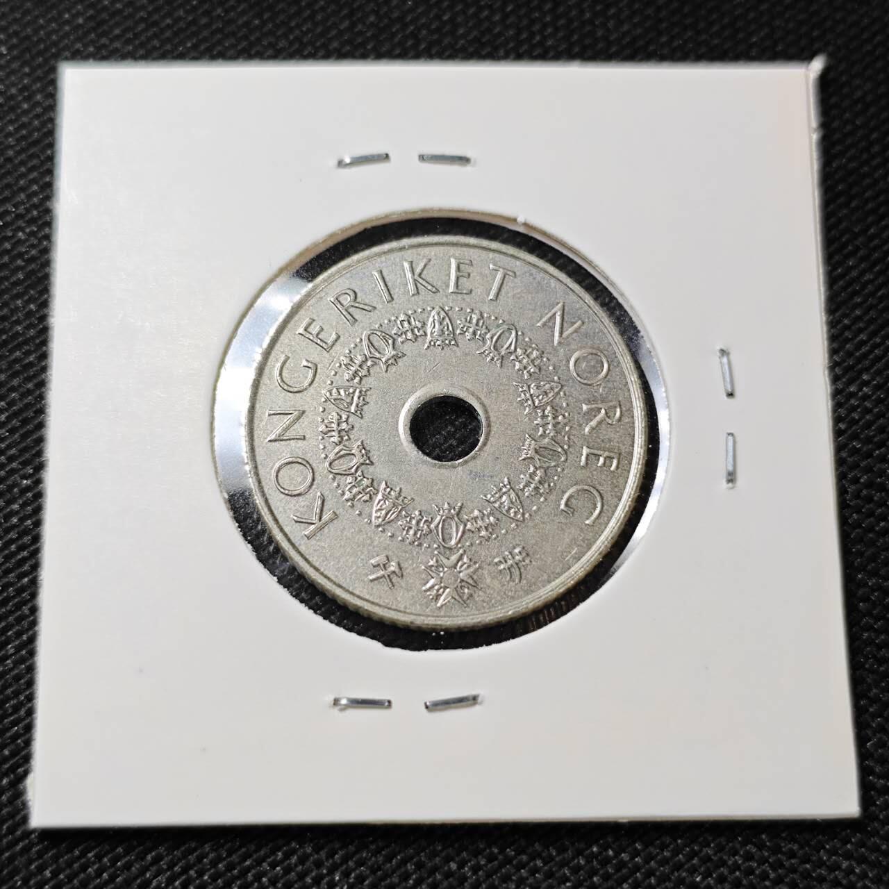 KK钱币收藏小铺   第404期 2月预留时间 周末发货  挪威5克朗