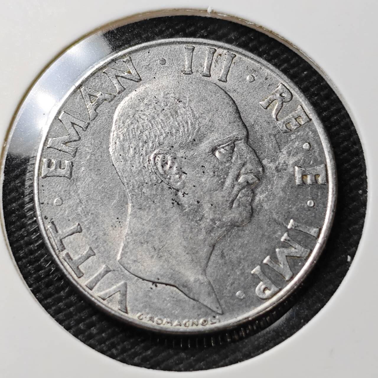 KK钱币收藏小铺   第404期 2月预留时间 周末发货  1941意大利50分