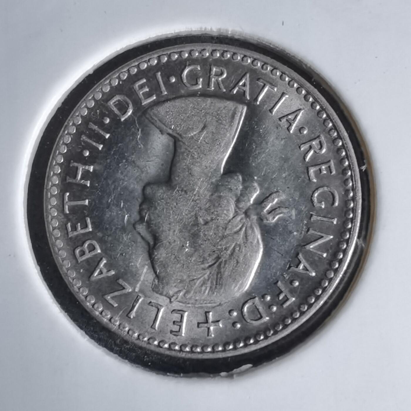 沼泽如烟--第1016场 澳大利亚1963年3便士银币