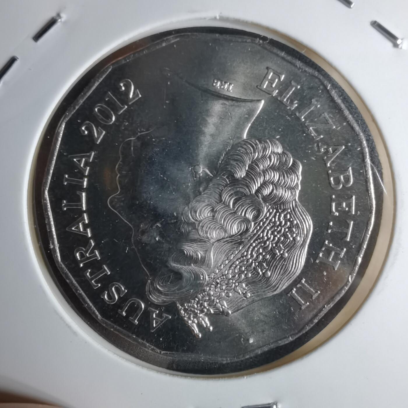 沼泽如烟--第1016场 澳大利亚2012年50分纪念币龙