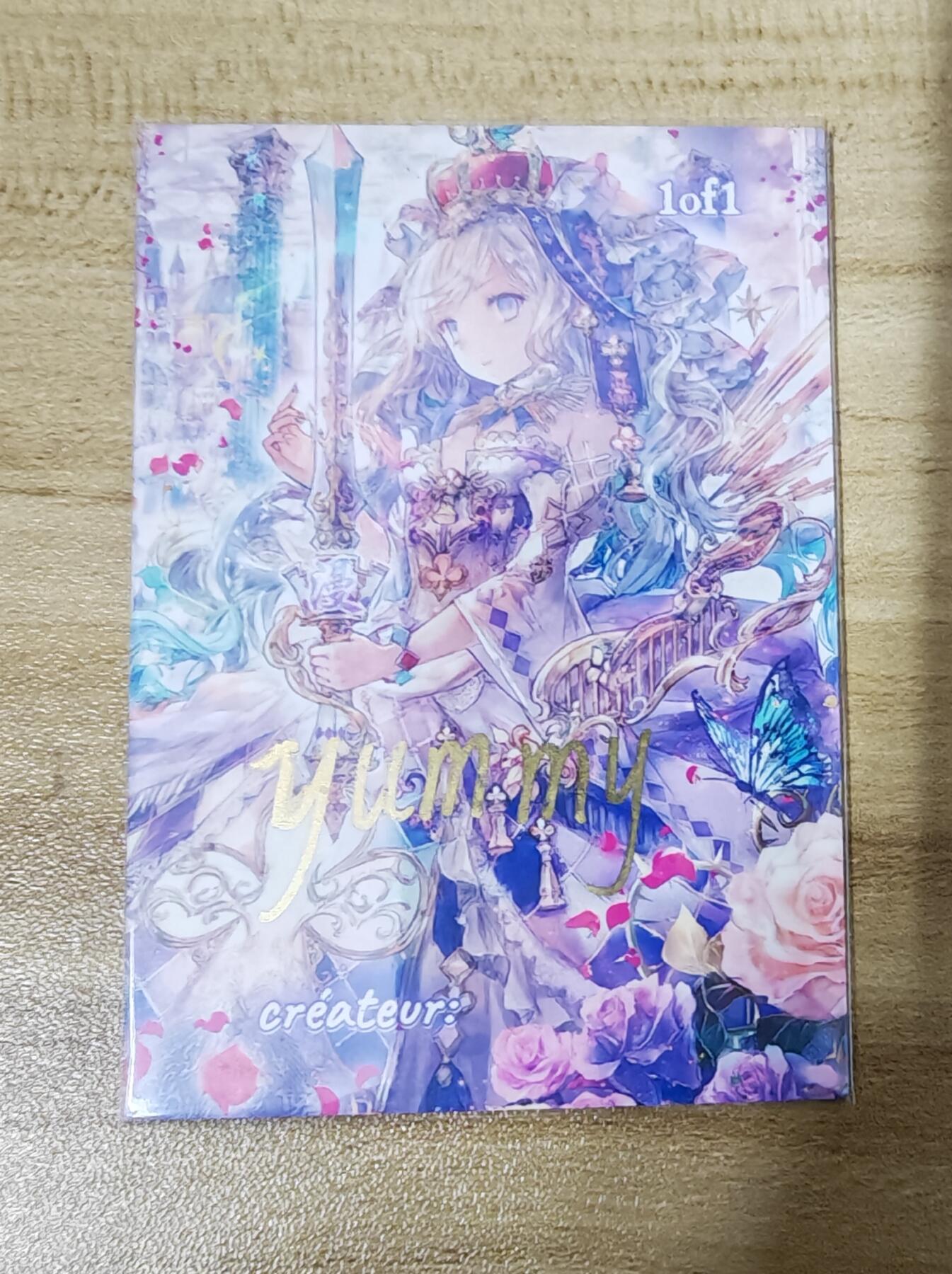 新人福利第一场（限时免佣寄、拍！！支持卡牌、盲盒各类潮玩） 手绘小魔女