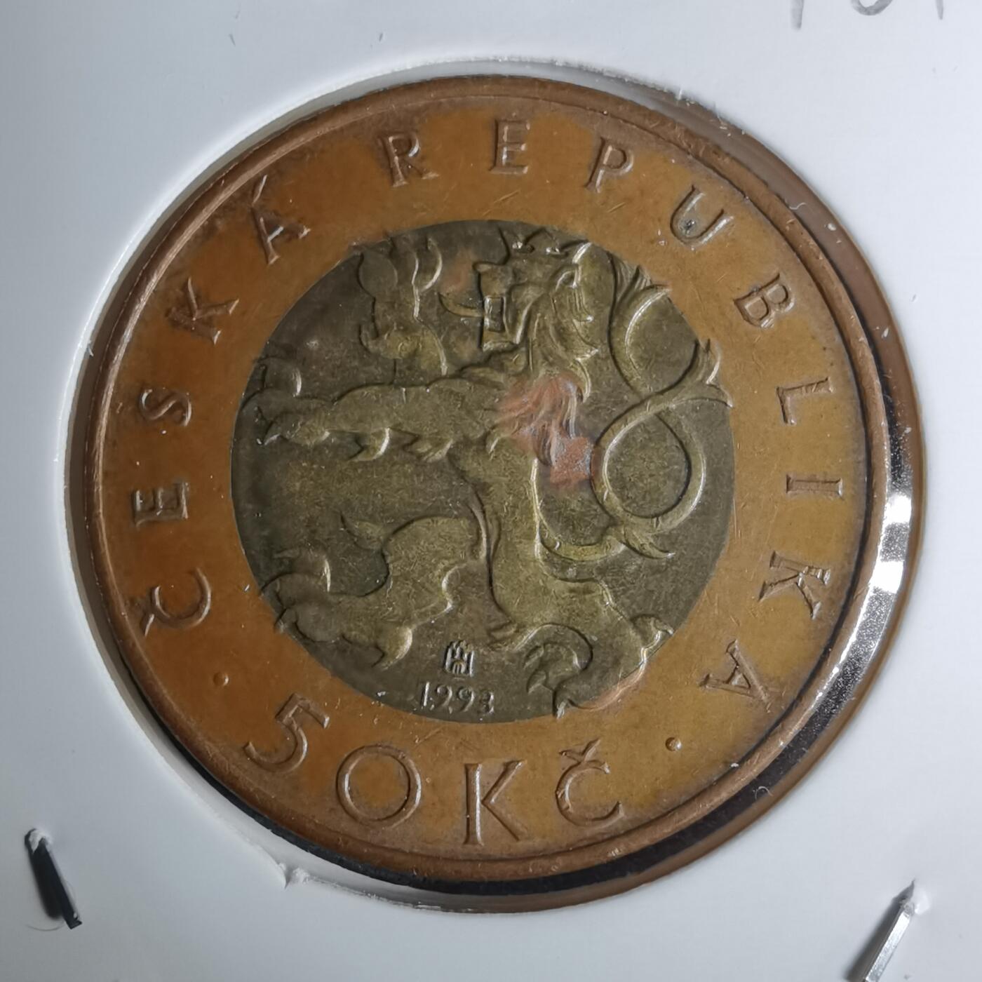 沼泽如烟--第1016场 捷克1993年50克朗