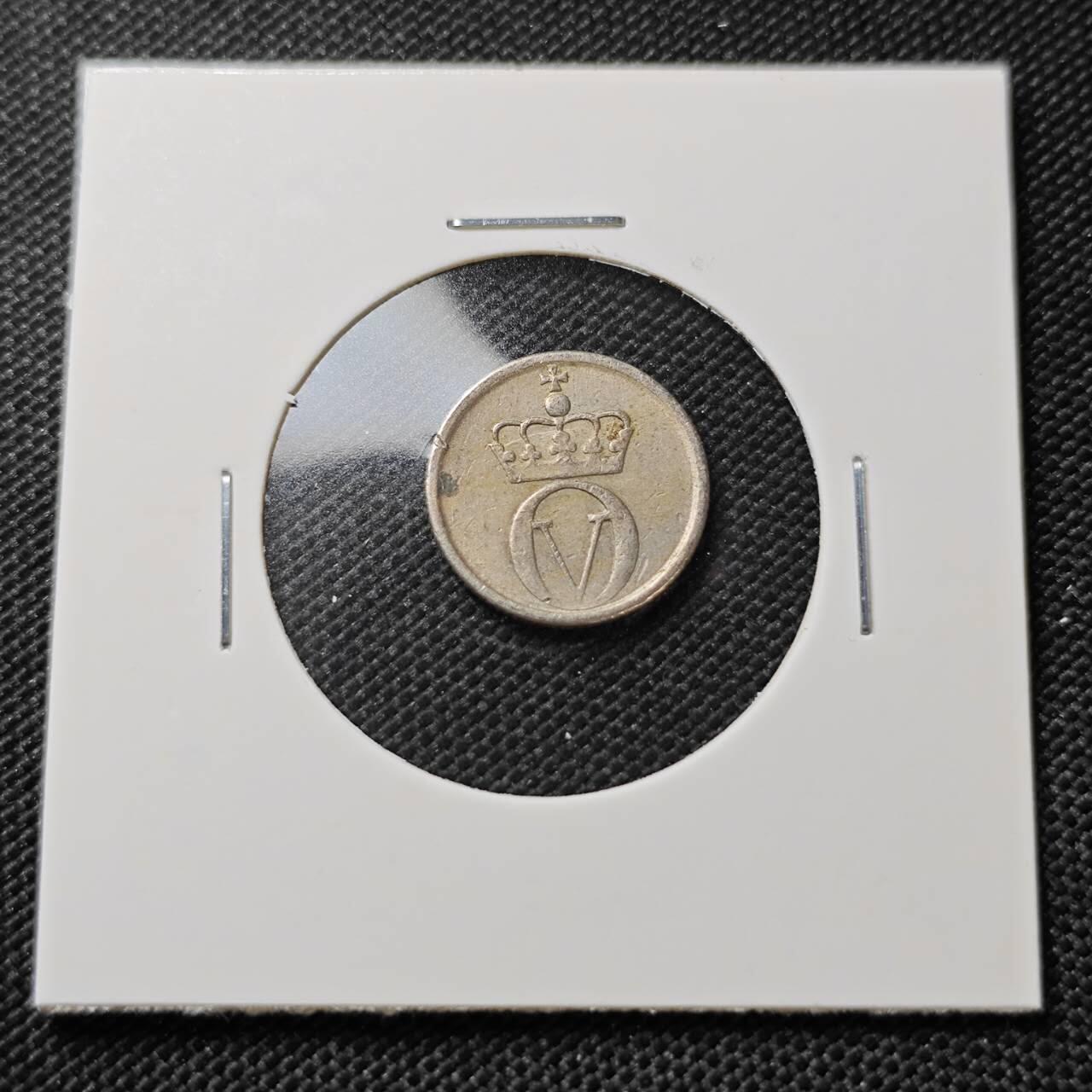 KK钱币收藏小铺   第404期 2月预留时间 周末发货  1967挪威10欧尔