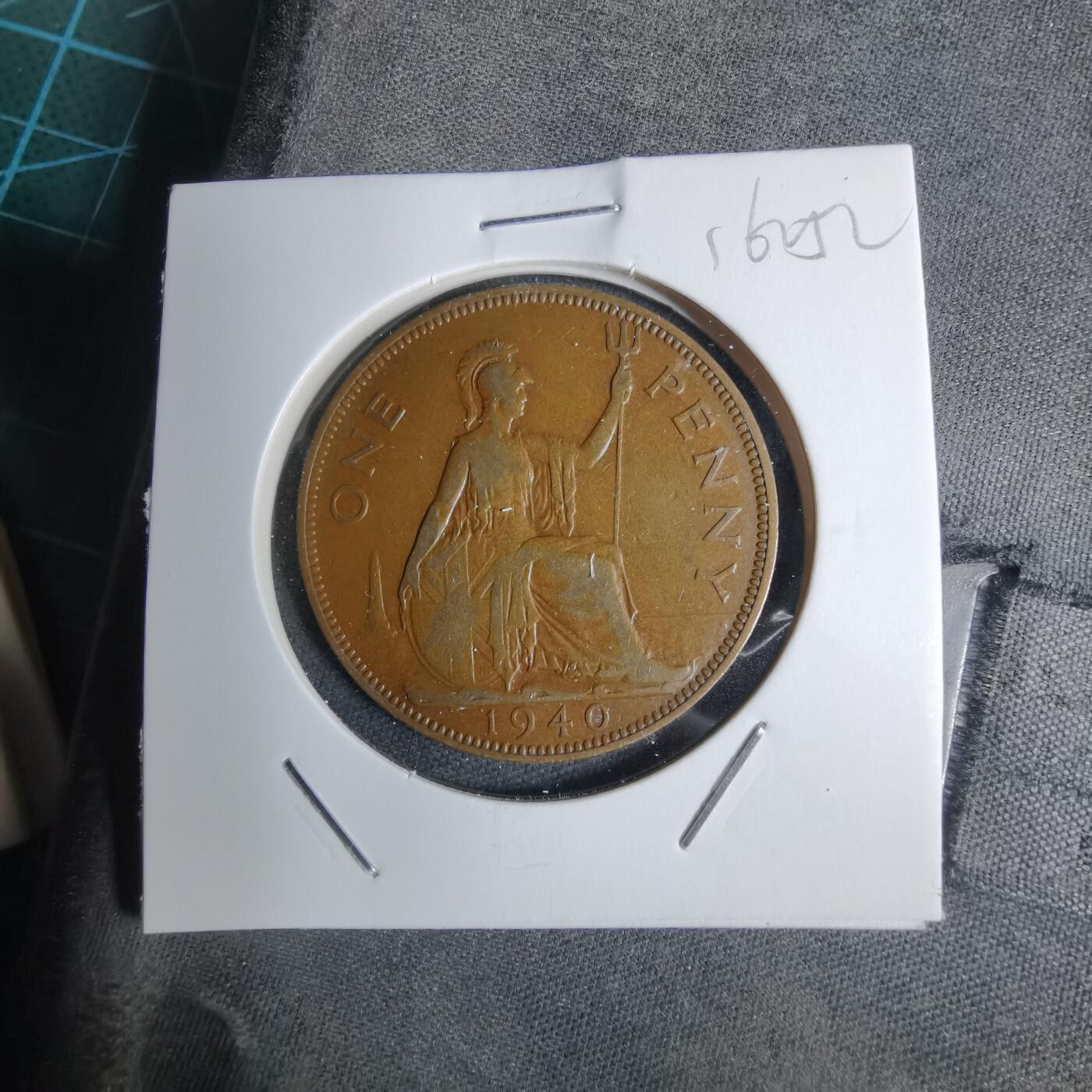 沼泽如烟--第1016场 英国1940年1便士