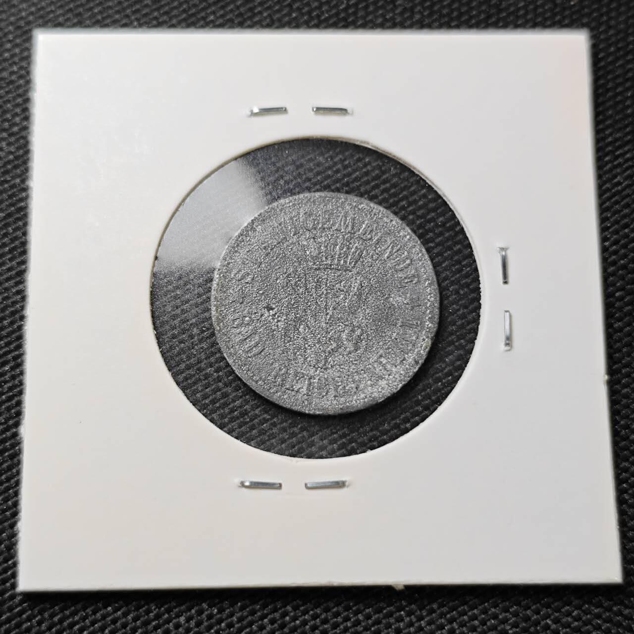 KK钱币收藏小铺   第404期 2月预留时间 周末发货  德紧10芬尼代币