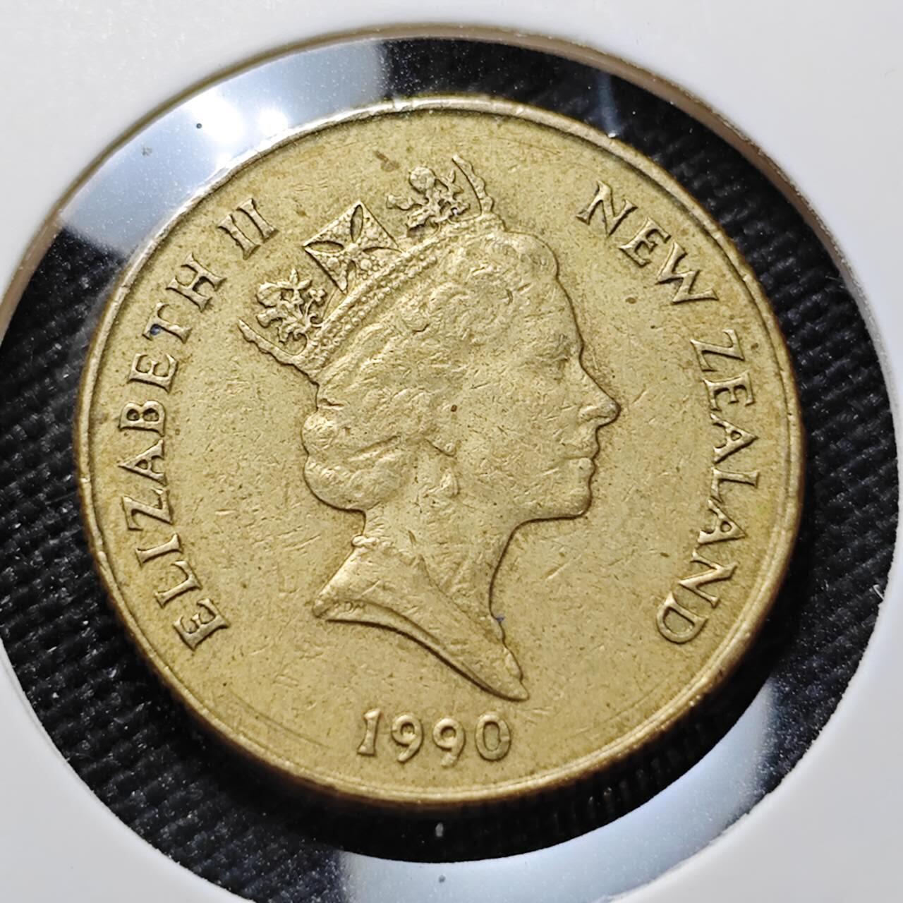 KK钱币收藏小铺   第404期 2月预留时间 周末发货  新西兰1元