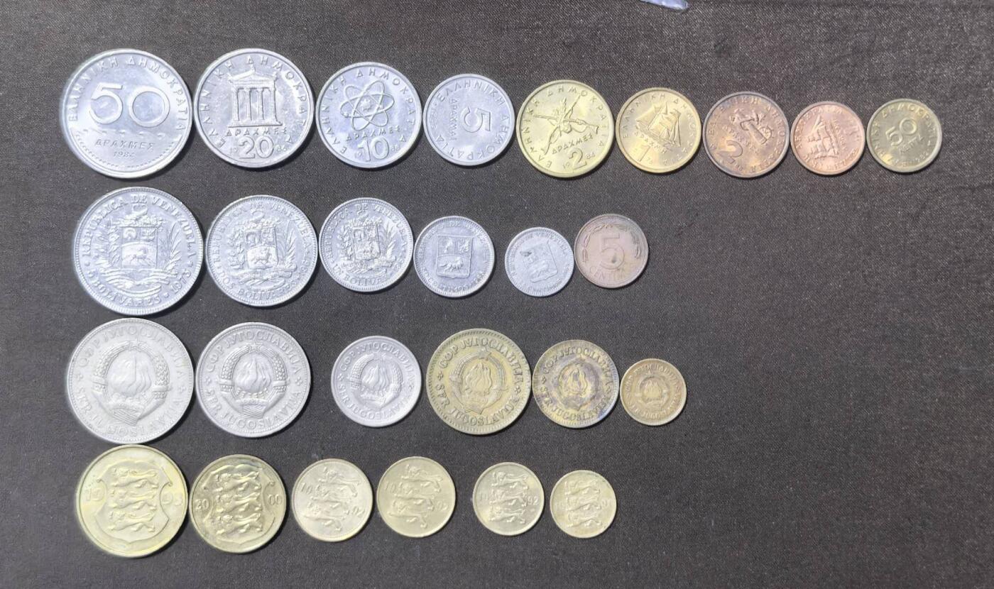 北京马甸外国币专卖第148期，非贵金属外国流通币，纪念币币，中国早期纪念币专场，陆续上拍，欢迎关注