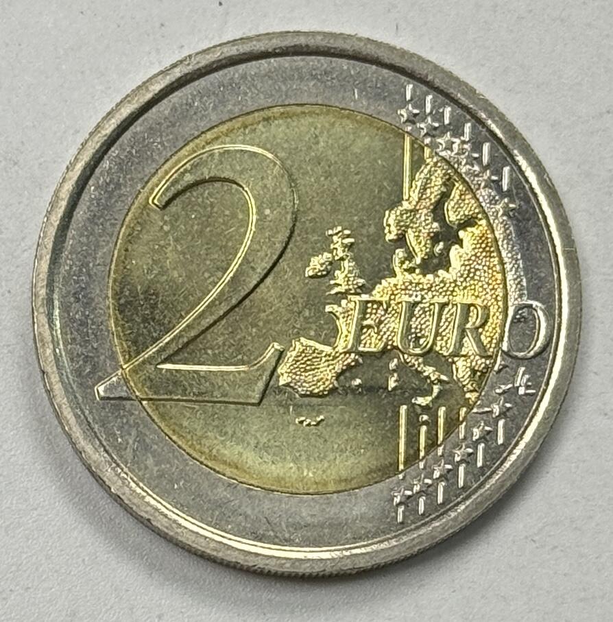 S&S Numismatic世界钱币-拍卖 第122期  意大利2012年 乔瓦尼帕斯克里逝世佰年 2欧元双色纪念币