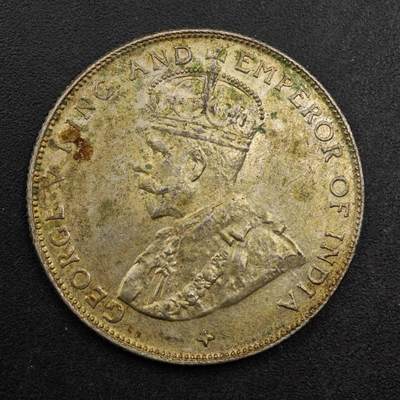 【淘币小摊】实时拍第八百七十九拍   银币套币场    每周一统一发货 - 海峡1920年乔治五世50分银币