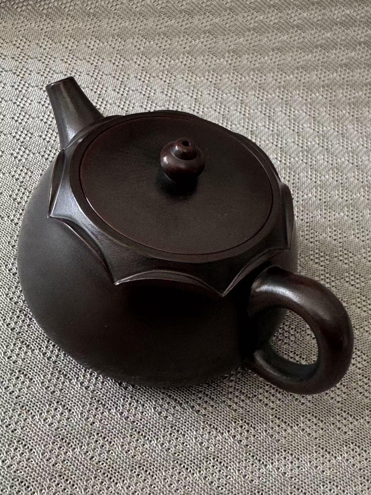 零元拍：原矿紫砂莲花井栏茶壶（220CC左右）