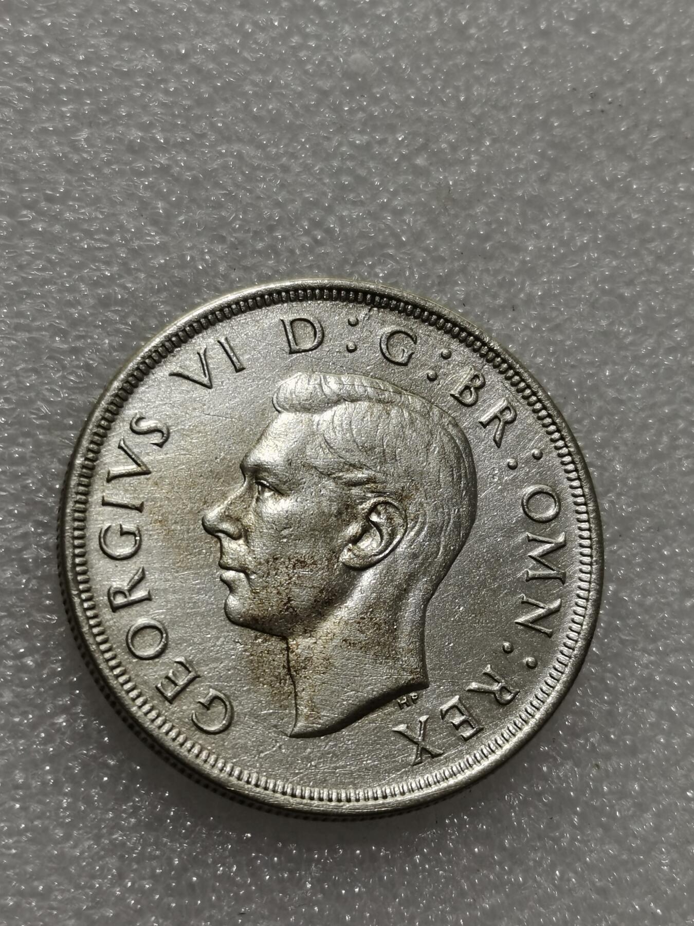 天下钱庄专场欢迎参拍 英国乔治六世登基克朗银币