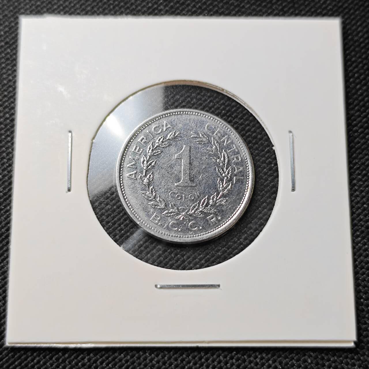 KK钱币收藏小铺   第404期 2月预留时间 周末发货  哥斯达黎加