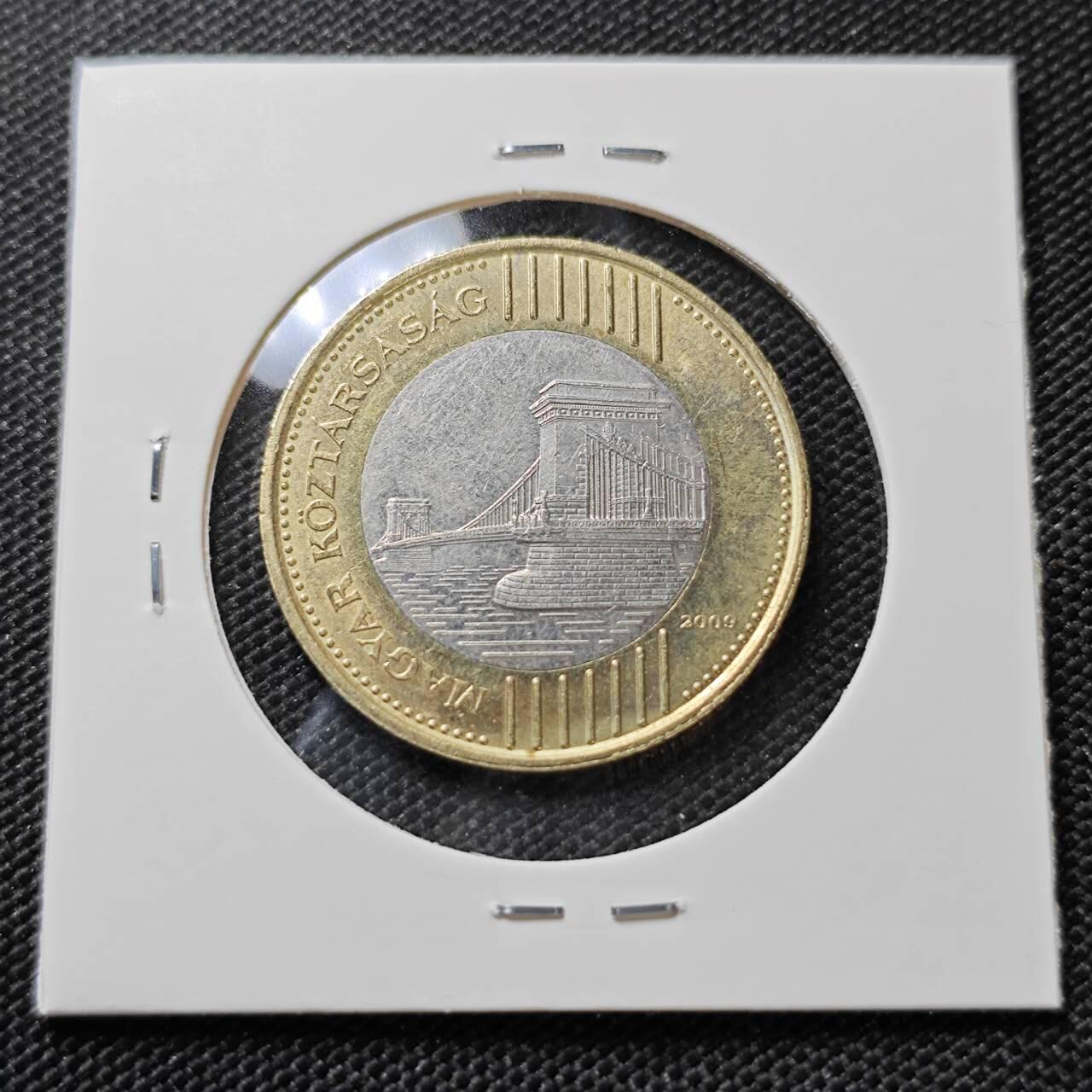 KK钱币收藏小铺   第404期 2月预留时间 周末发货  匈牙利200福林双色币