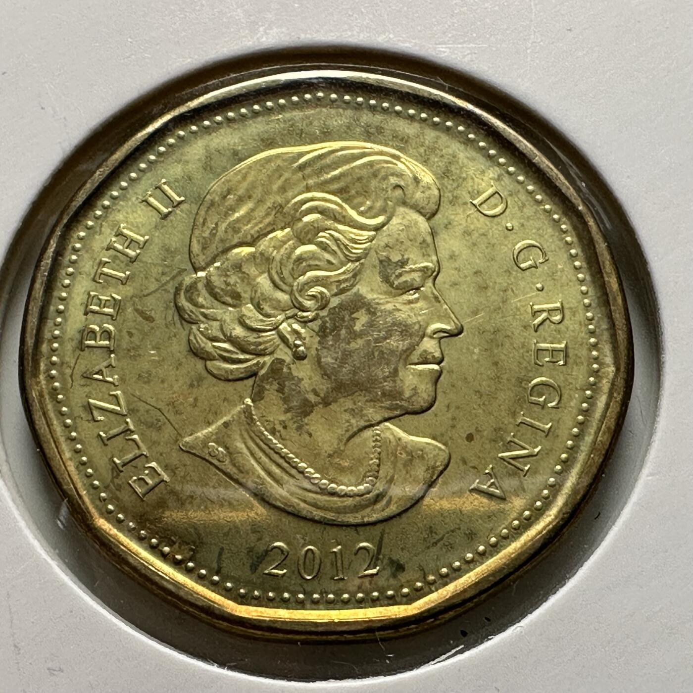 🌹外币初藏🌹🐯2026年第26场  各国纪念币专场 每周二四六晚8️⃣点 接代拍 加拿大 2012年 格雷杯百年 1元纪念币