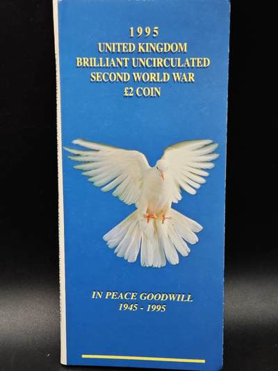  【淘币小摊】限时拍第八百七十八拍   克朗币邮币封场    每周一统一发货 - 英国1995年2镑卡册