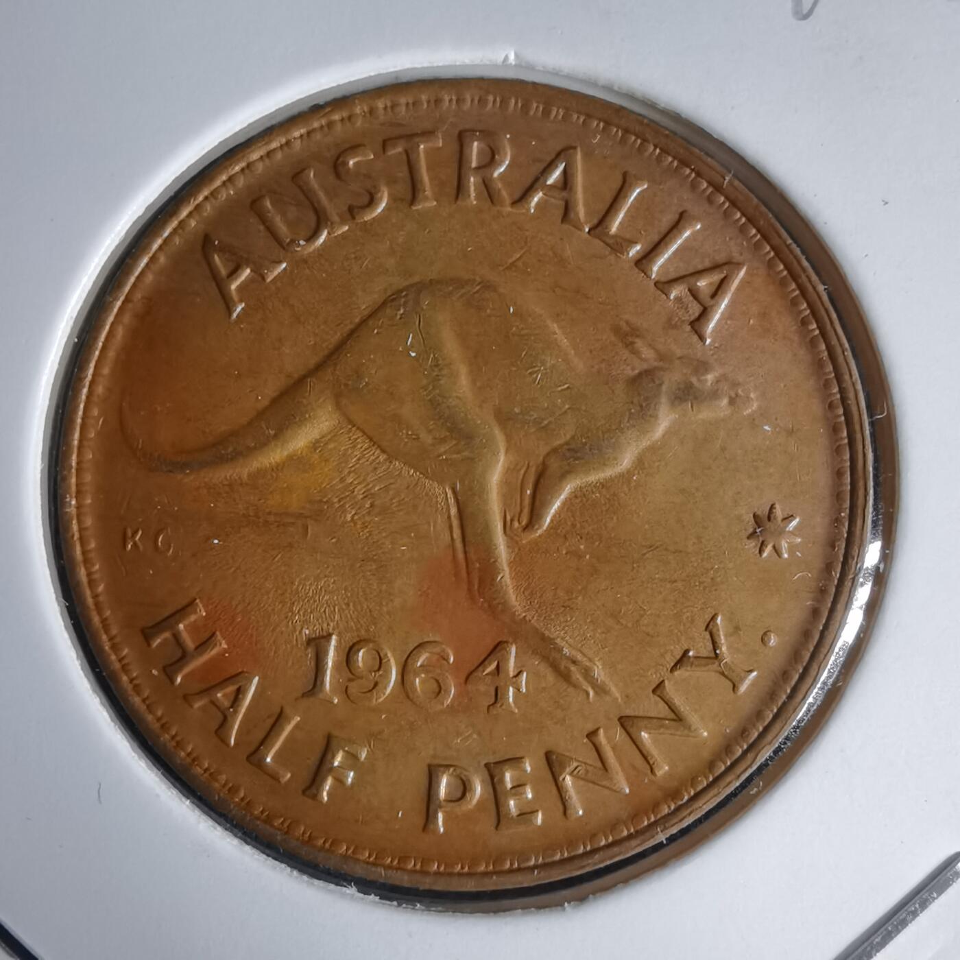 沼泽如烟--第1016场 澳大利亚1964年半便士