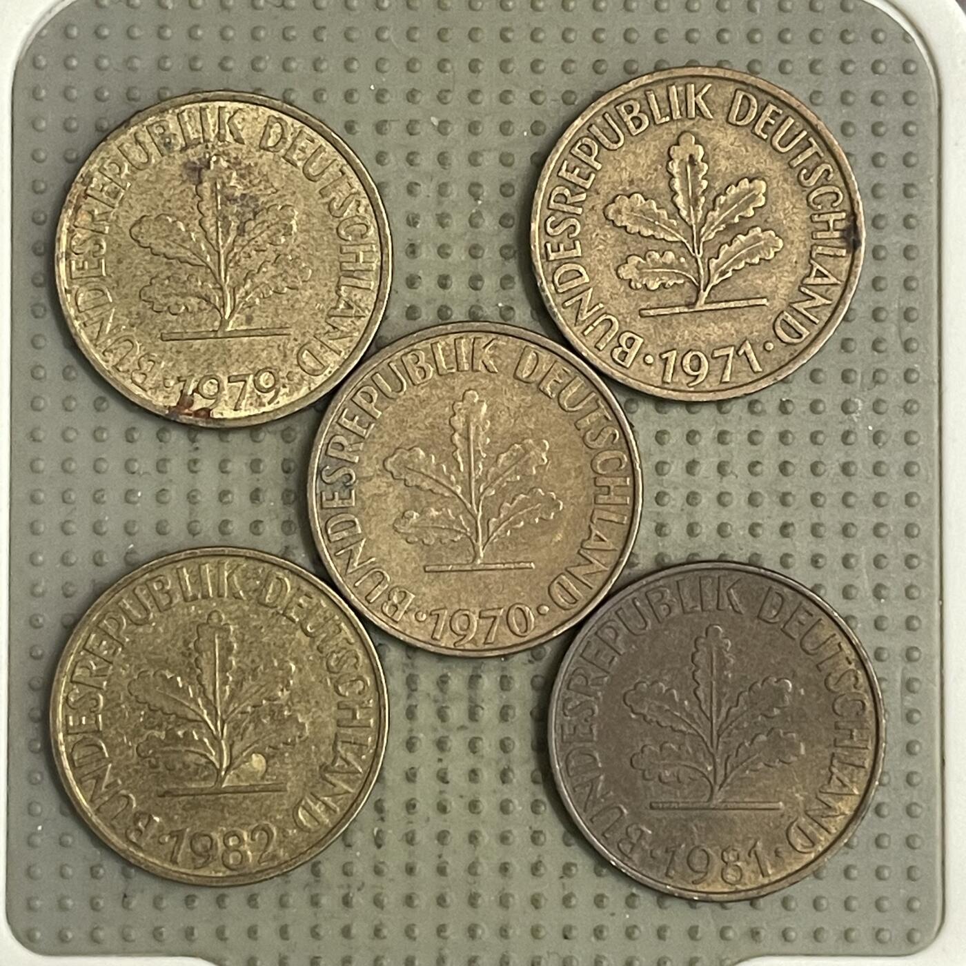 2026年第30场各国散币拍卖（总第180场） 德国10芬尼5枚