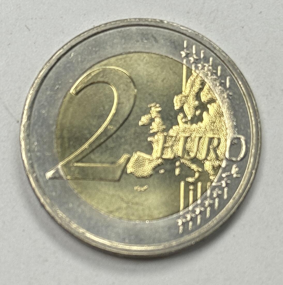 S&S Numismatic世界钱币-拍卖 第122期  卢森堡2009年 欧洲货币联盟10周年 2欧元双色纪念币 幻影