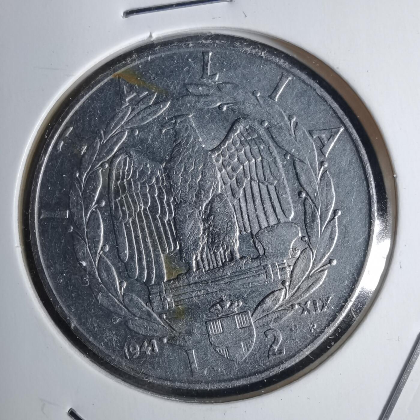 沼泽如烟--第1016场 意大利1941年2里拉