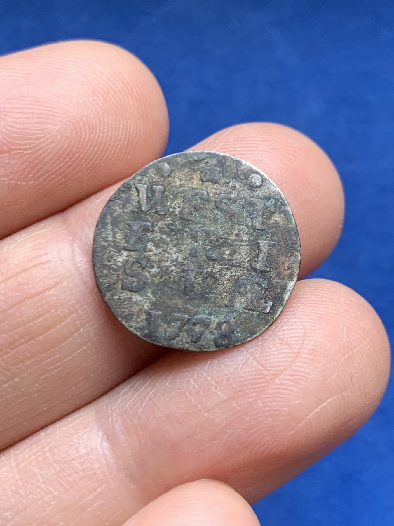 《竞宝斋》第468场 周日，周一 2场连拍 （全场包邮）欢迎送拍 荷兰西弗里斯兰省1778年2S银币 少见