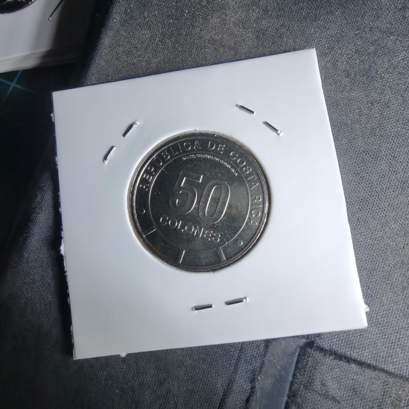 沼泽如烟--第1016场 哥斯达黎加2023年50分纪念币