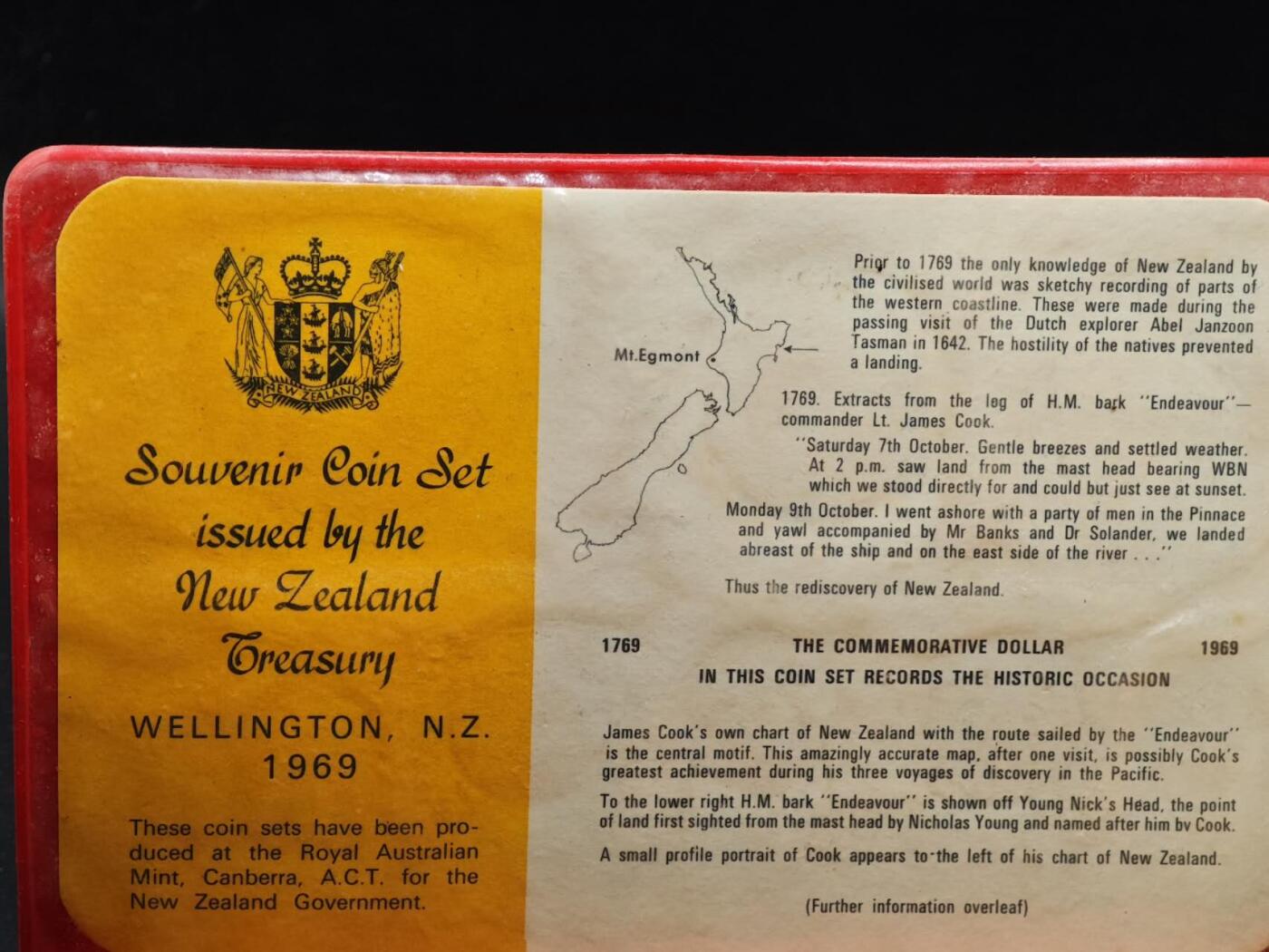 【淘币小摊】实时拍第八百七十九拍   银币套币场    每周一统一发货 新西兰1969年7枚套币塑封