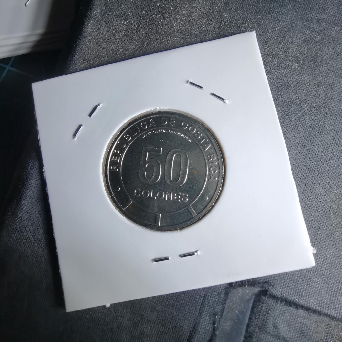 沼泽如烟--第1016场 哥斯达黎加2023年50分纪念币