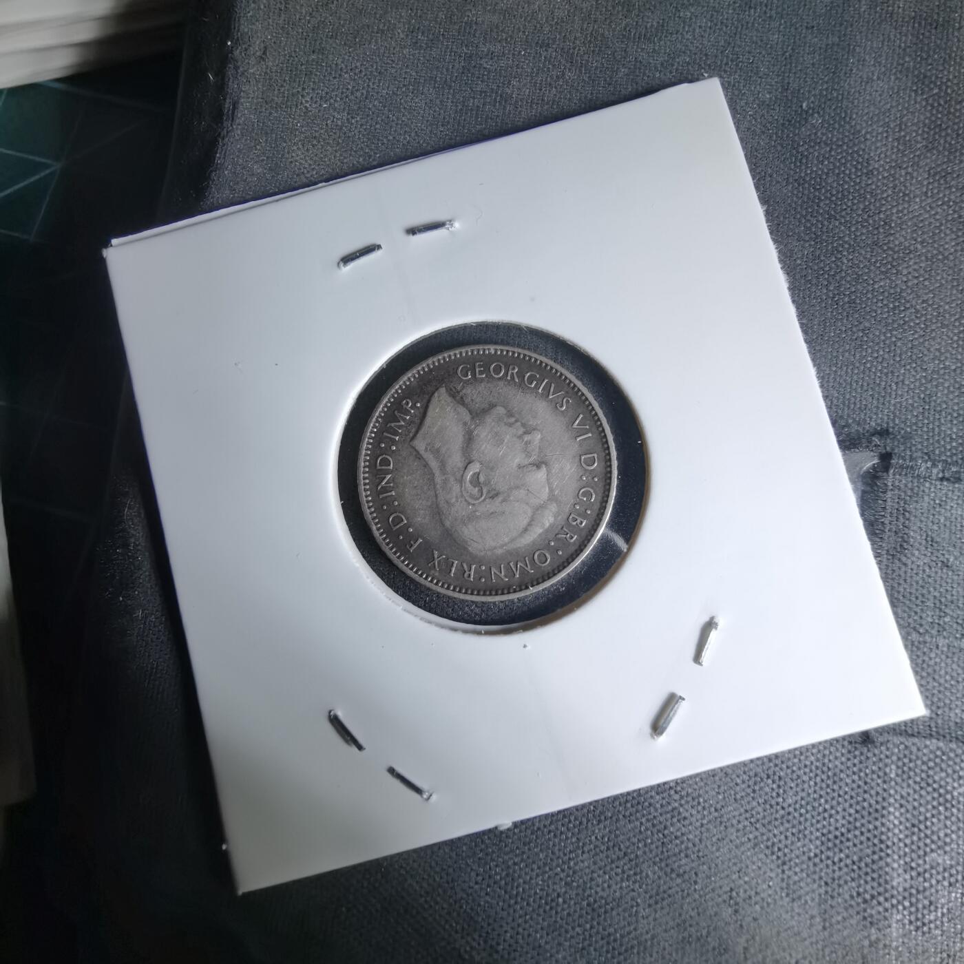 沼泽如烟--第1016场 澳大利亚1943年6便士银币