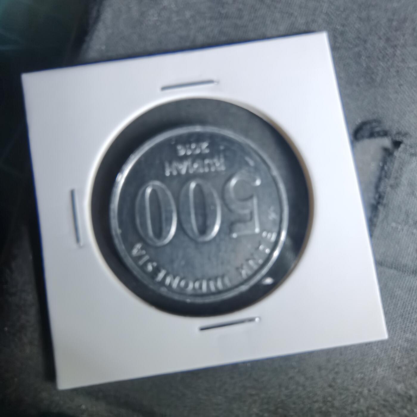 沼泽如烟--第1015场 印度尼西亚2016年500卢比