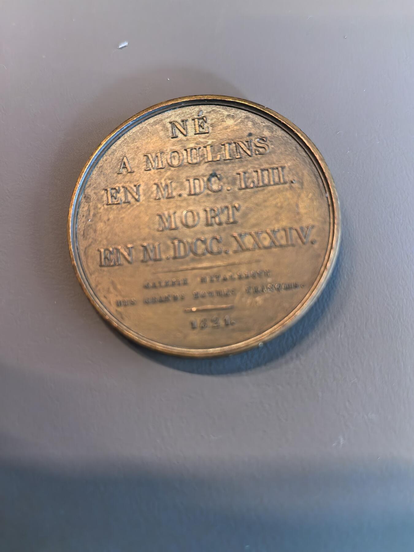 欧洲微章、铜章、银章和银币第三场 法国“法国伟人金属画廊”（Galerie Métallique des Grands Hommes Français）系列的克洛德-路易-埃克托尔·德·维拉尔