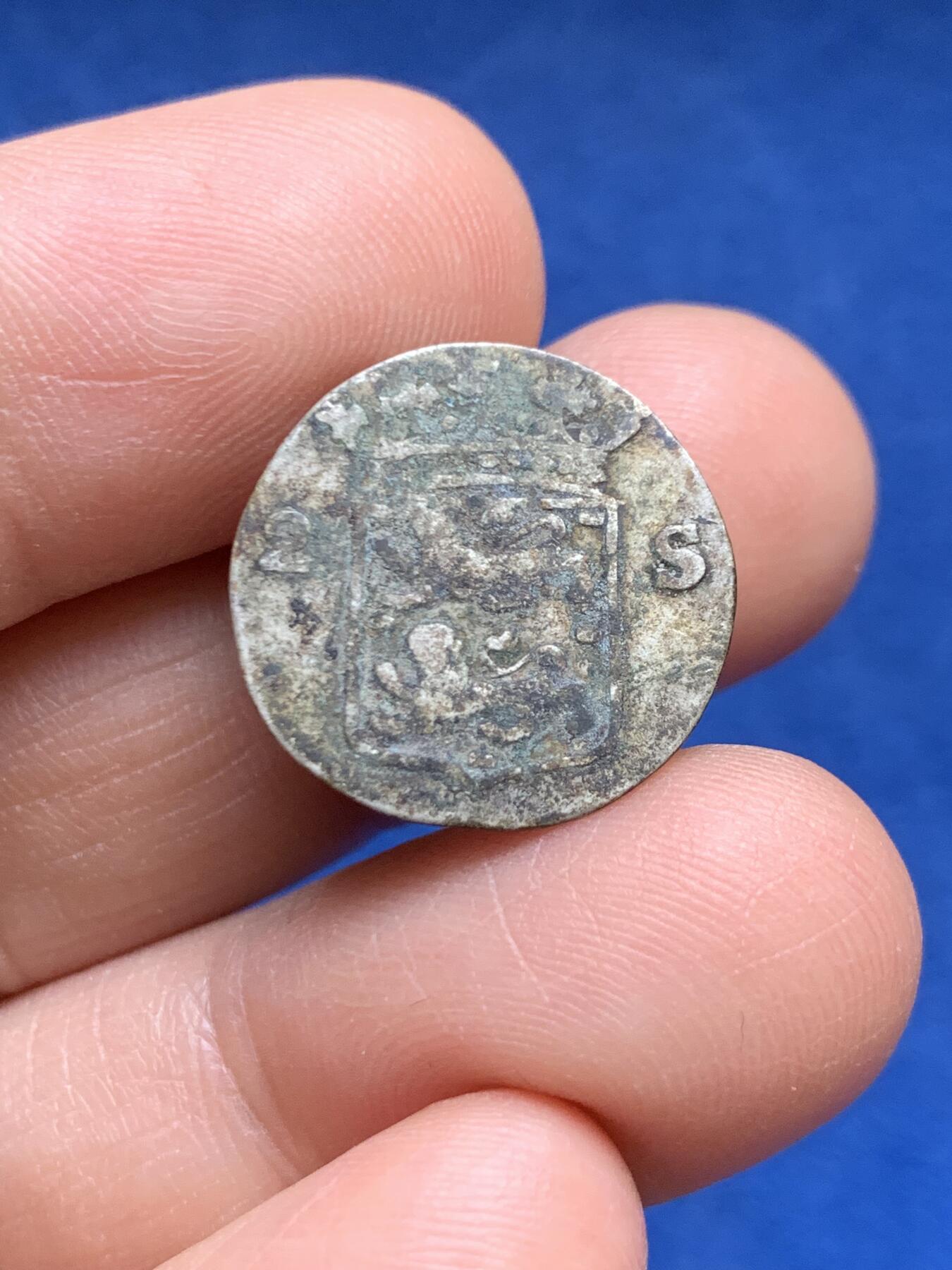 《竞宝斋》第468场 周日，周一 2场连拍 （全场包邮）欢迎送拍 荷兰西弗里斯兰省1778年2S银币 少见