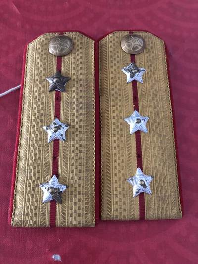 SU-55式上尉常服肩章 非常稀少 - SU-55式上尉常服肩章 非常稀少