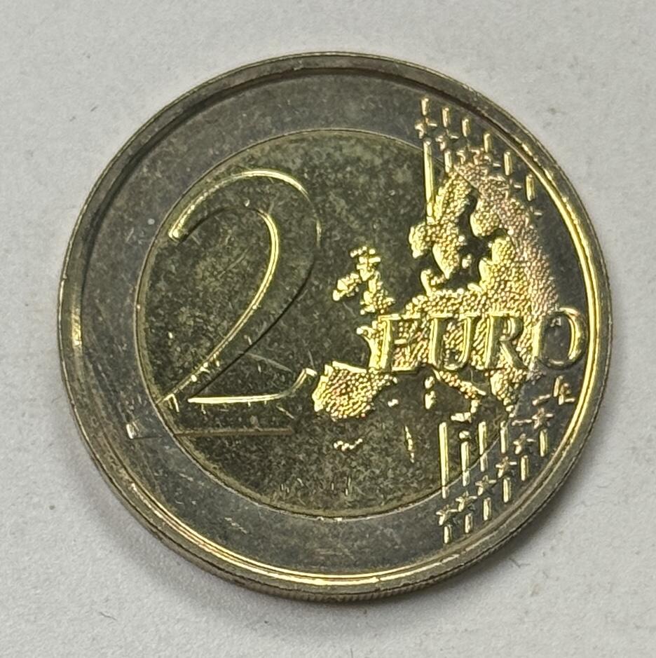 S&S Numismatic世界钱币-拍卖 第122期  比利时2015年 欧盟旗帜30周年 2欧元双色纪念币