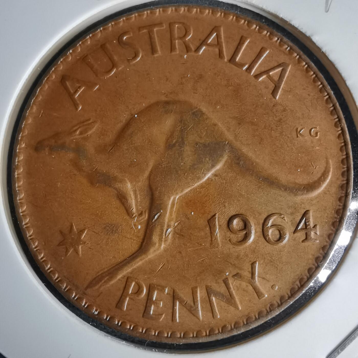 沼泽如烟--第1016场 澳大利亚1964年1便士