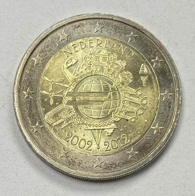 S&S Numismatic世界钱币-拍卖 第122期  - 荷兰2012年 欧元区10周年 2欧元双色纪念币