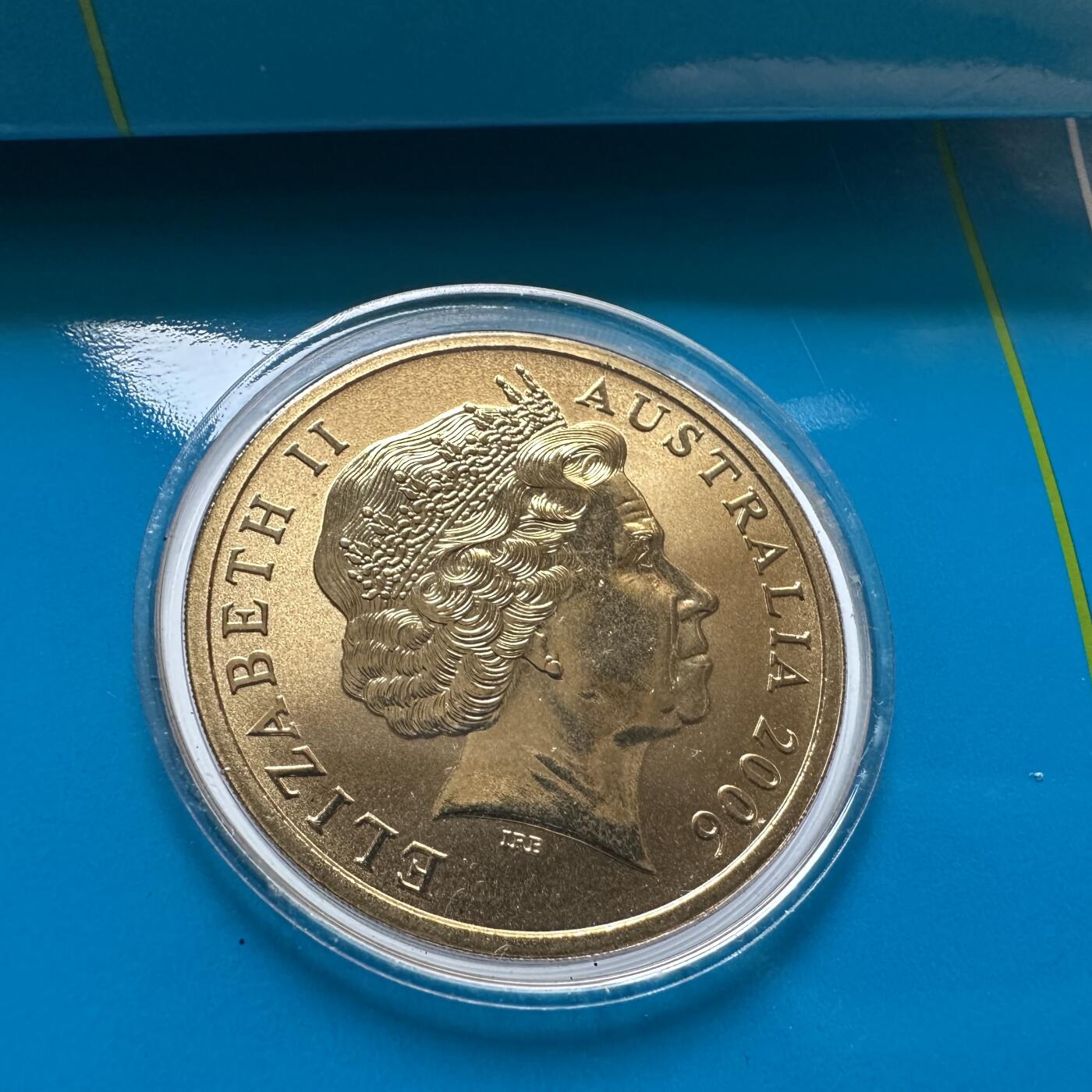 🌹外币初藏🌹🐯2026年第26场  各国纪念币专场 每周二四六晚8️⃣点 接代拍 澳大利亚 2006年 第十八届英联邦运动会女王 Baton接力 5元克朗型纪念币 原装卡