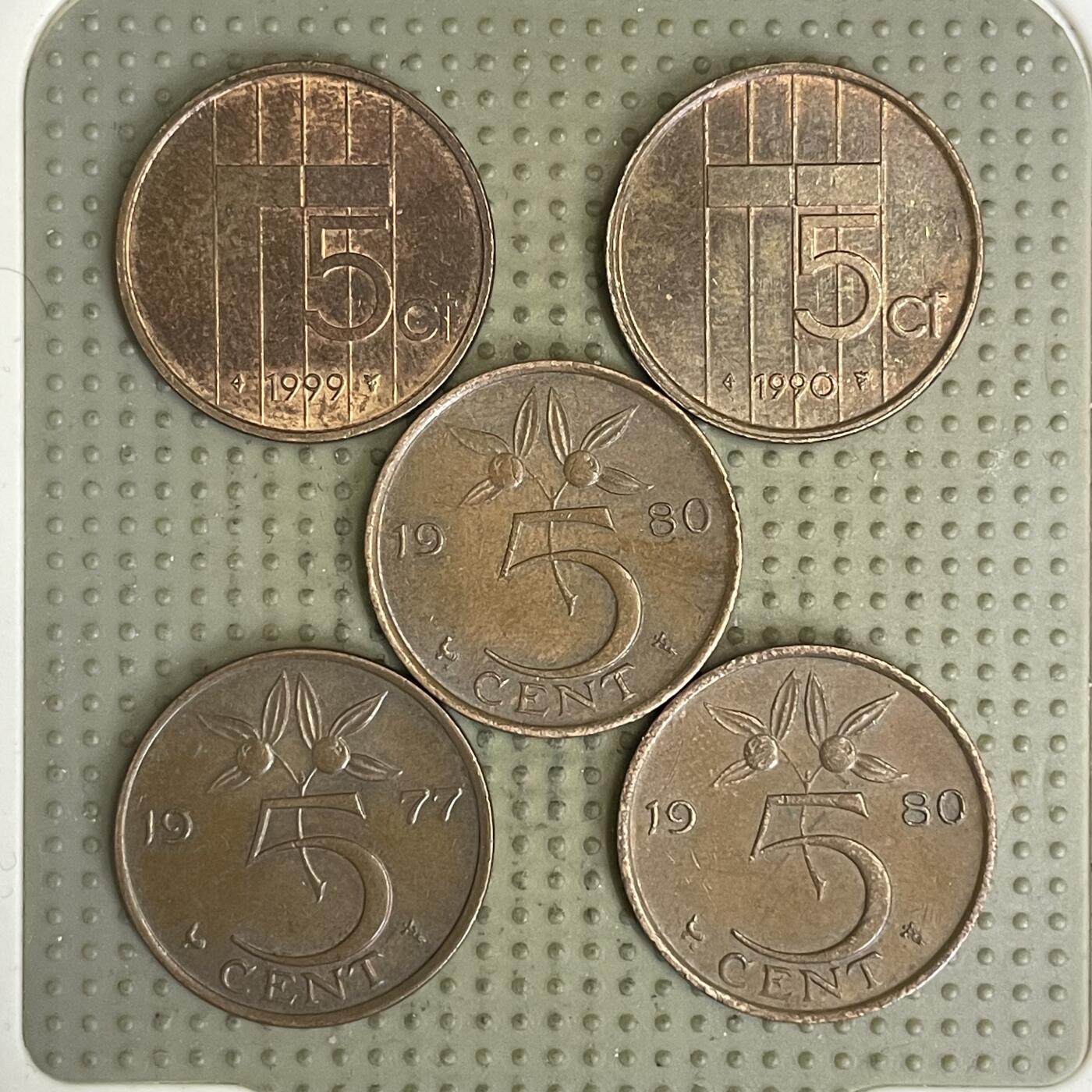 2026年第30场各国散币拍卖（总第180场） 荷兰5分5枚