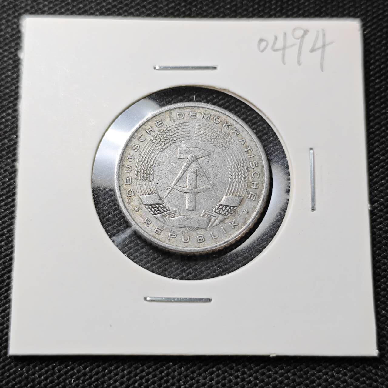 KK钱币收藏小铺   第404期 2月预留时间 周末发货  东德50芬尼