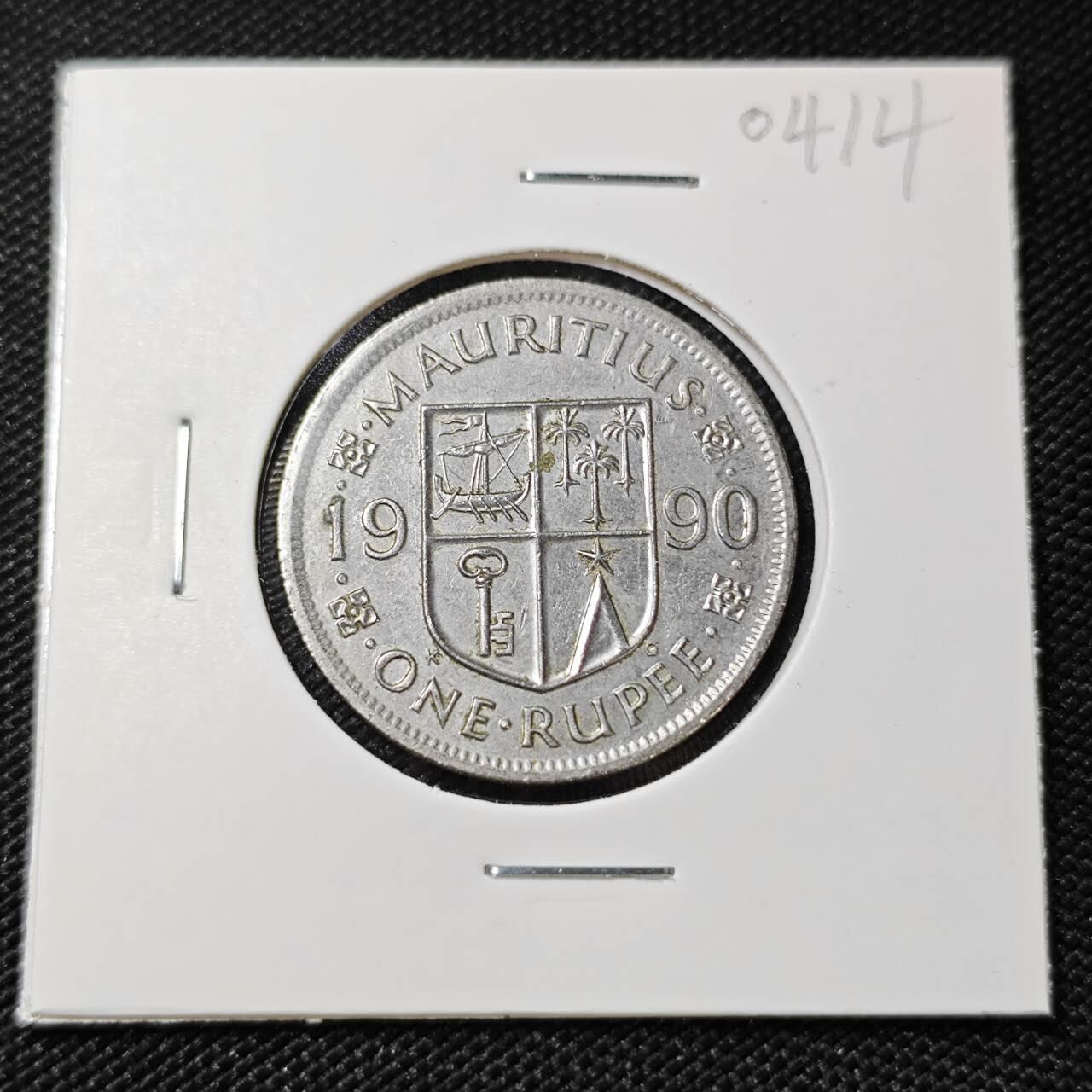 KK钱币收藏小铺   第404期 2月预留时间 周末发货  塞浦路斯1卢比