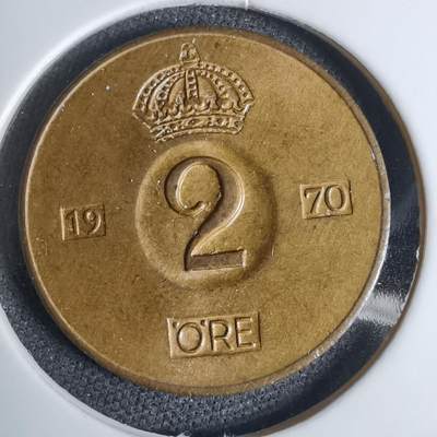 沼泽如烟--第1016场 - 瑞典1970年2欧尔