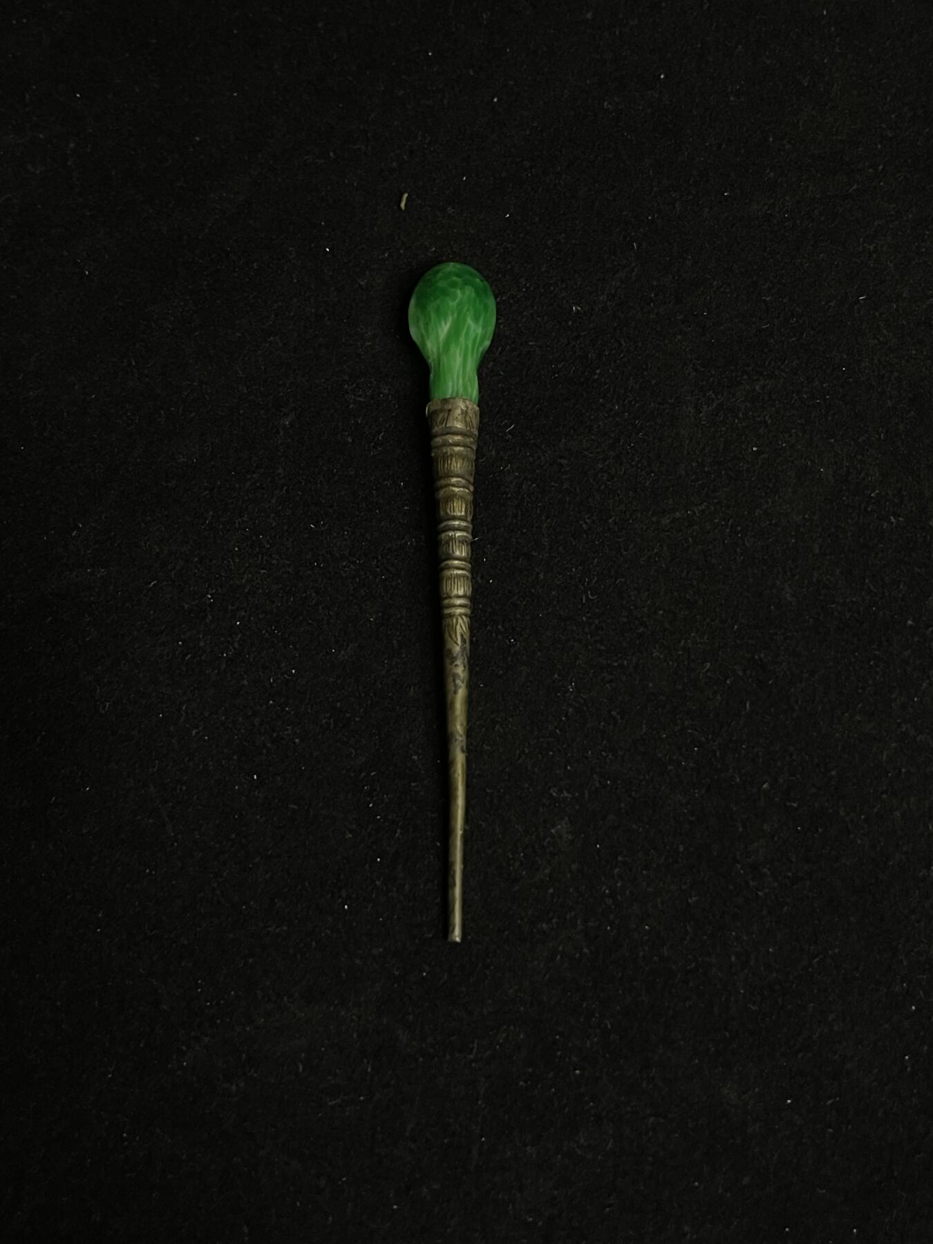 古币专场 清末民国翡翠银簪