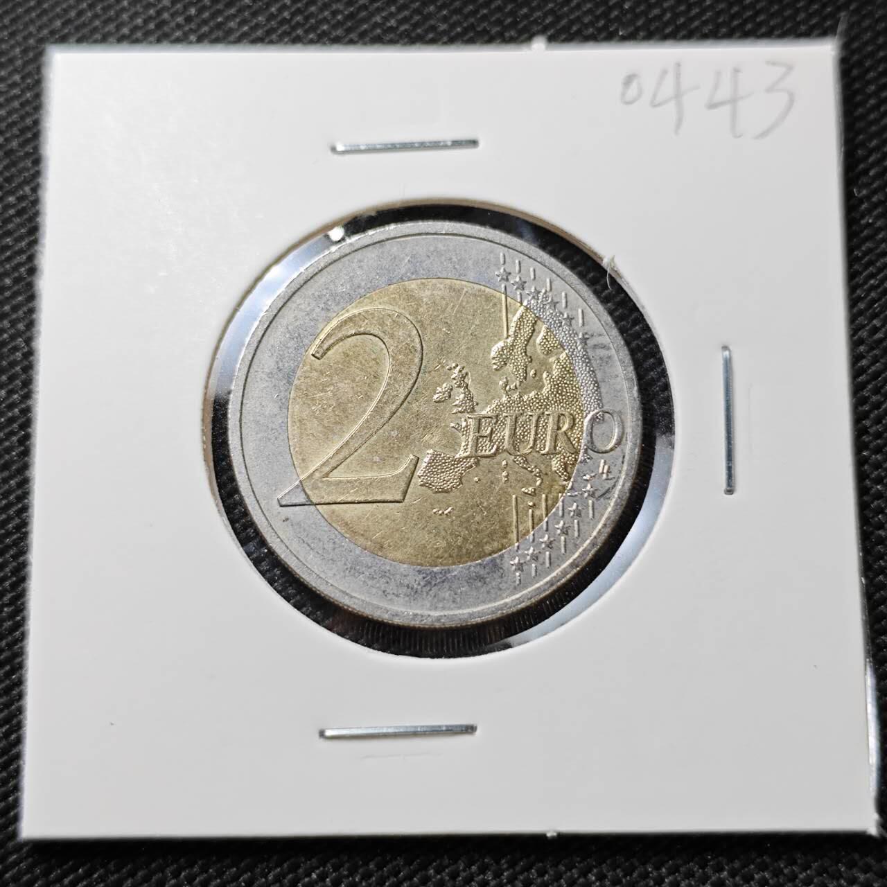 KK钱币收藏小铺   第404期 2月预留时间 周末发货  2009德国2欧