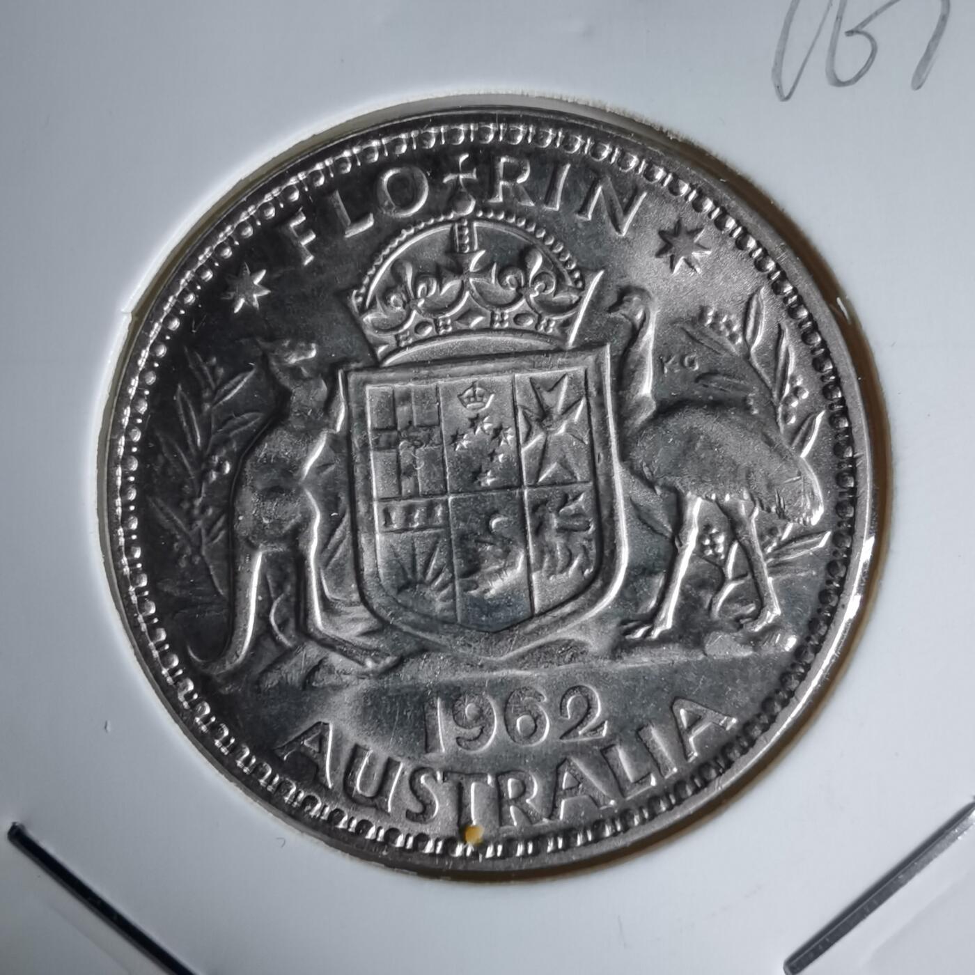 沼泽如烟--第1016场 澳大利亚1962年弗洛林银币