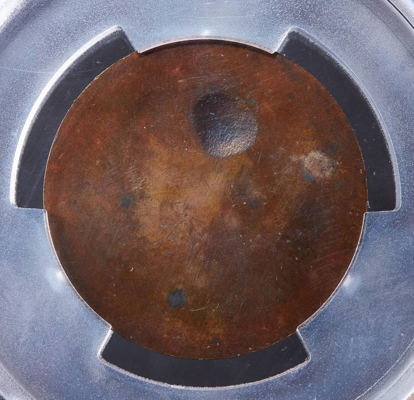 【俄甄集藏】2026年(049)03-18星期三 晚 19:30 全场包邮 德国第三帝国1933-1945年纪念总理单面铜质样章，PCGS SP63，高浮雕，巧克力包浆，稀少品种，唯一亚军分，直径：50mm，原图联系客服或官网查询