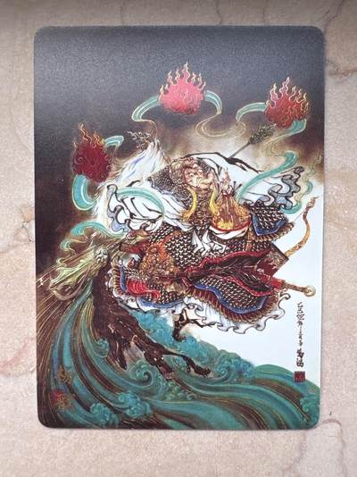 月落卡牌大清仓第6期 - 万享杨戬—鸣鸿   限编特卡一张