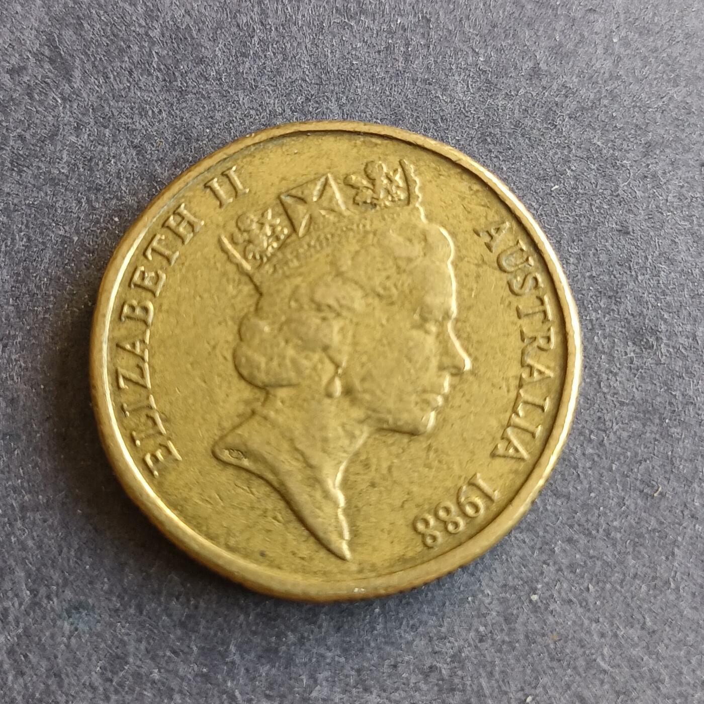 【游宝拍卖】丙午马年第9期 澳大利亚1988年1澳元纪念币