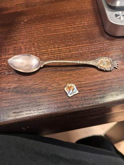 欧洲微章、铜章、银章和银币第三场 - 欧洲银咖啡调羹8.3克