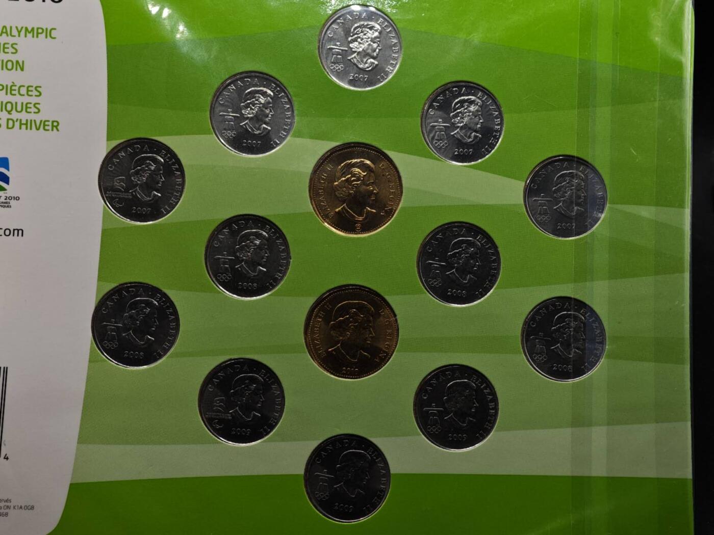 【淘币小摊】实时拍第八百七十九拍   银币套币场    每周一统一发货 加拿大2010年温哥华冬奥会纪念套币