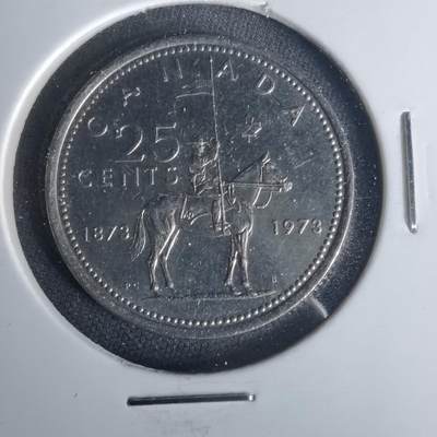 沼泽如烟--第1015场 - 加拿大1973年25分纪念币